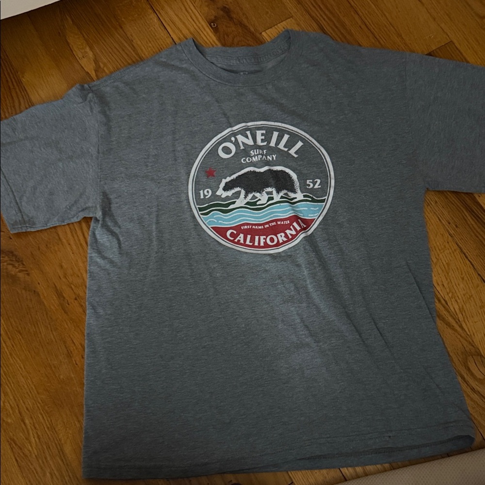 💕 5/$25💕 O'Neill boys California Graphic Tee - Gray